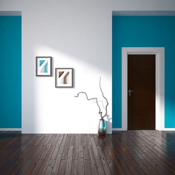 Masonite West End® Melrose® doors in chocolate finish can be just the thing for