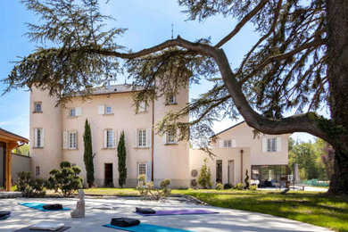 Inspiration pour une maison traditionnelle.