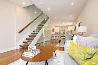 Inspiration for a living room remodel in Philadelphia