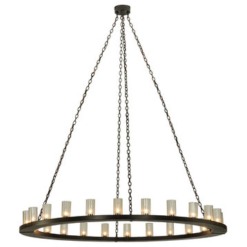 72W Loxley 36 LT Two Tier Chandelier