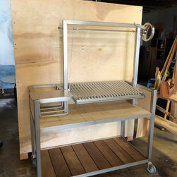 Freestanding Argentine Barbecue Grills - Outdoor Grills
