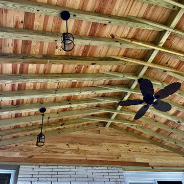 second story deck and cover