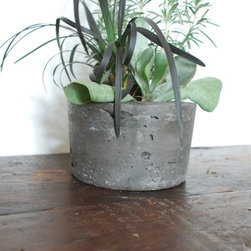 Handmade Concrete Planters - Home Decor