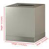nu steel Special Pewter Boutique Tissue Box Cover