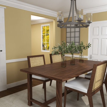 South Euclid Dining Room - design concept 3