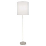 Robert Abbey - Robert Abbey AW07 Kate, 1 Light Floor Lamp - Make a bold statement in your space with the KateKate 1 Light Floor L Polished Nickel/Crys *UL Approved: YES Energy Star Qualified: n/a ADA Certified: n/a  *Number of Lights: 1-*Wattage:150w Type A bulb(s) *Bulb Included:No *Bulb Type:Type A *Finish Type:Polished Nickel/Crystal