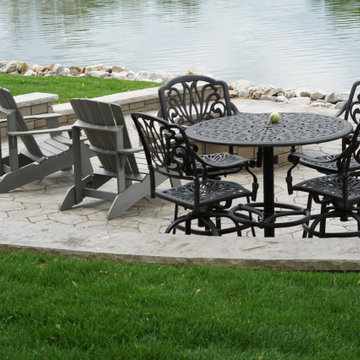 Lakeside Patio & Fire Pit
