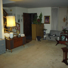 Good bones.  (home before the puchase)