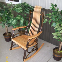 Hickory Rocker - Patio Furniture And Outdoor Furniture