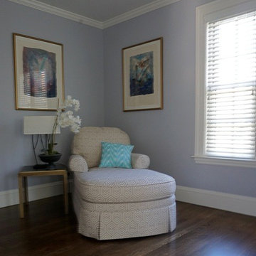 Gray & Lavender Master Suite