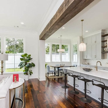 Opt for White in a Contemporary Kitchen Remodel in Sunnyvale, CA