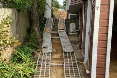 Back yard excavation Khandallah,Wellington