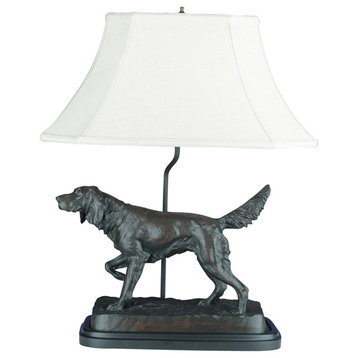 Setter Dog Lamp