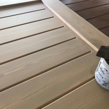Wood grained MDF Doors