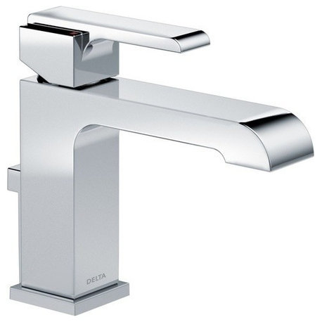 Delta Ara Single Handle Bathroom Faucet, Chrome, 567LF-MPU