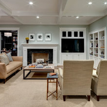 living room fireplace