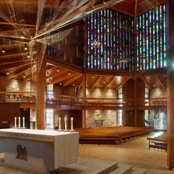 CHURCH OF ST. GREGORY THE GREAT – Portsmouth Abbey – Portsmouth, RI