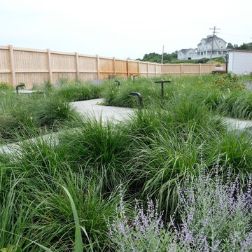 Modern Oceanfront Landscape - Cohasset
