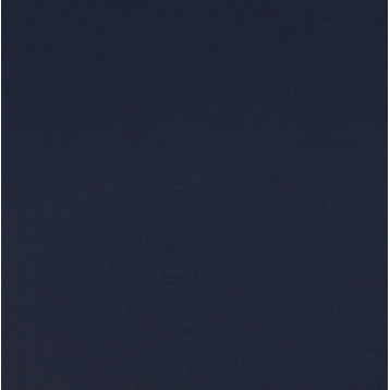 Navy, Solid Indoor Outdoor Marine Duck Scotchgard Upholstery Fabric By The Yard