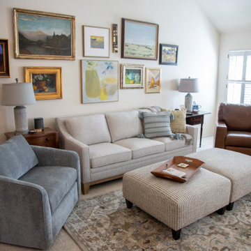Cozy, Collected Living Room for Real Family Time