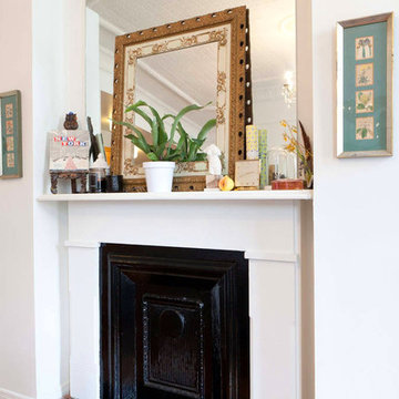 Fireplace and Mantel