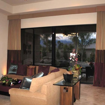 Drapes with Cornice