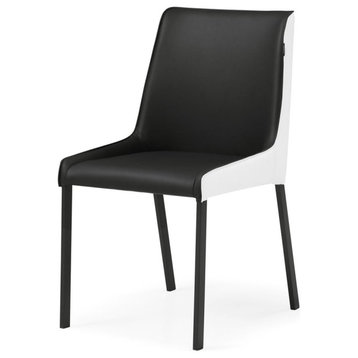 Helena Dining Chair - Black/White