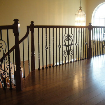 Cherry Steps and railings