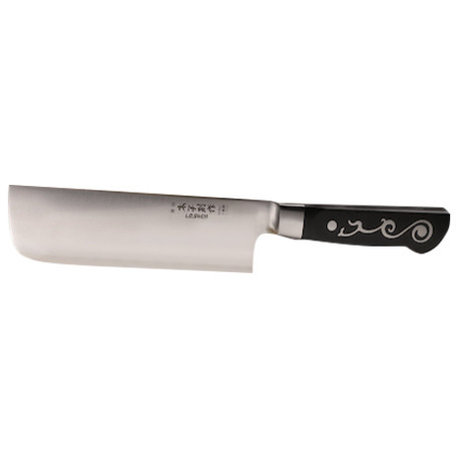 I.O. SHEN Japanese Knife, Chopping Knife, Nakiri Knife, 6½" / 165 mm