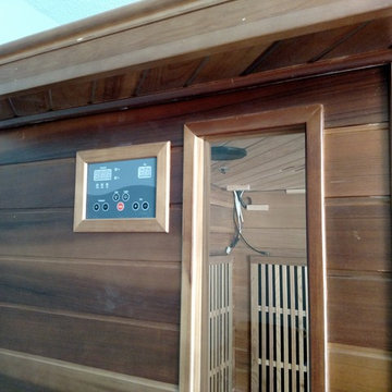 Jeff's sauna installation