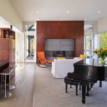 Modern Home in Rural Hamlet