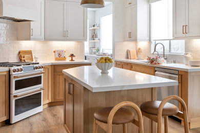 Example of a small minimalist home design design in Orange County