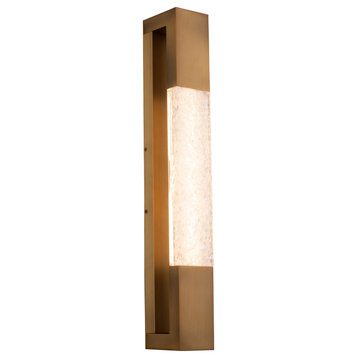 Modern Forms WS-65023 Ember 23" Tall LED Wall Sconce - Aged Brass