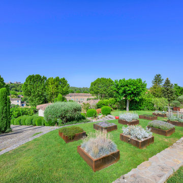Jardin de Bastide dans le haut-Var