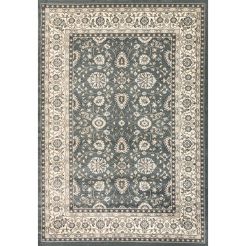 Yazd 2803-150 Area Rug, Gray And Ivory, 2'x7'7" Runner