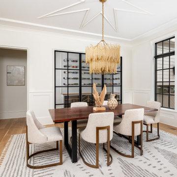Dining Room 6015 Lansing by Pike Properties - Charlotte Custom Home Builder