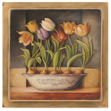 "Tulip Classic Bulb" by Lisa Audit, Canvas Art