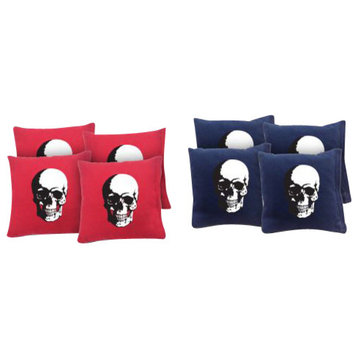 Skull Cornhole Bags Set of 8