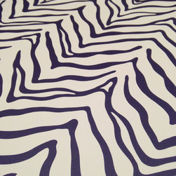 Custom Designed Zebra Wallpaper - Wallpaper