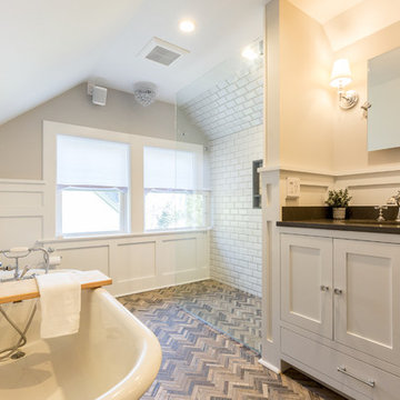 Attractive Attic Bathroom