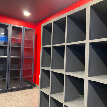 Fernandez Custom Basement Design and Finish