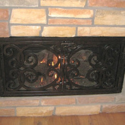 Iron Firescreens - Fireplace Screens