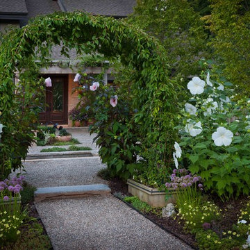 Informal European Garden