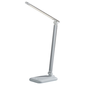 Lennox LED Multi-Function Desk Lamp- White