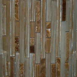 Glass Mosaic | Pelican Sand Bamboo - Products