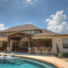 outdoor kitchen