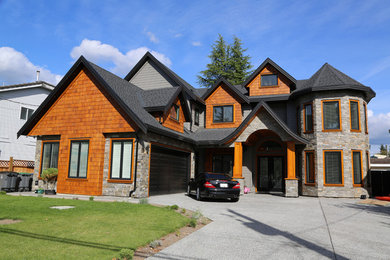 Elegant exterior home photo in Vancouver