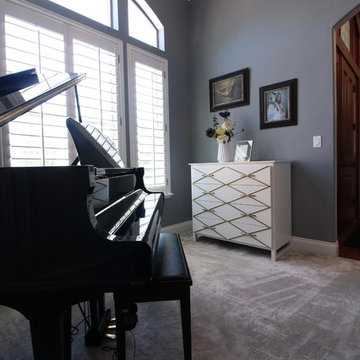 Piano room