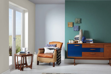 Inspiration for a living room remodel in Dublin