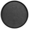 Mahdavi Round Metal Accent Table, Black, 25.5x25.5x15.5